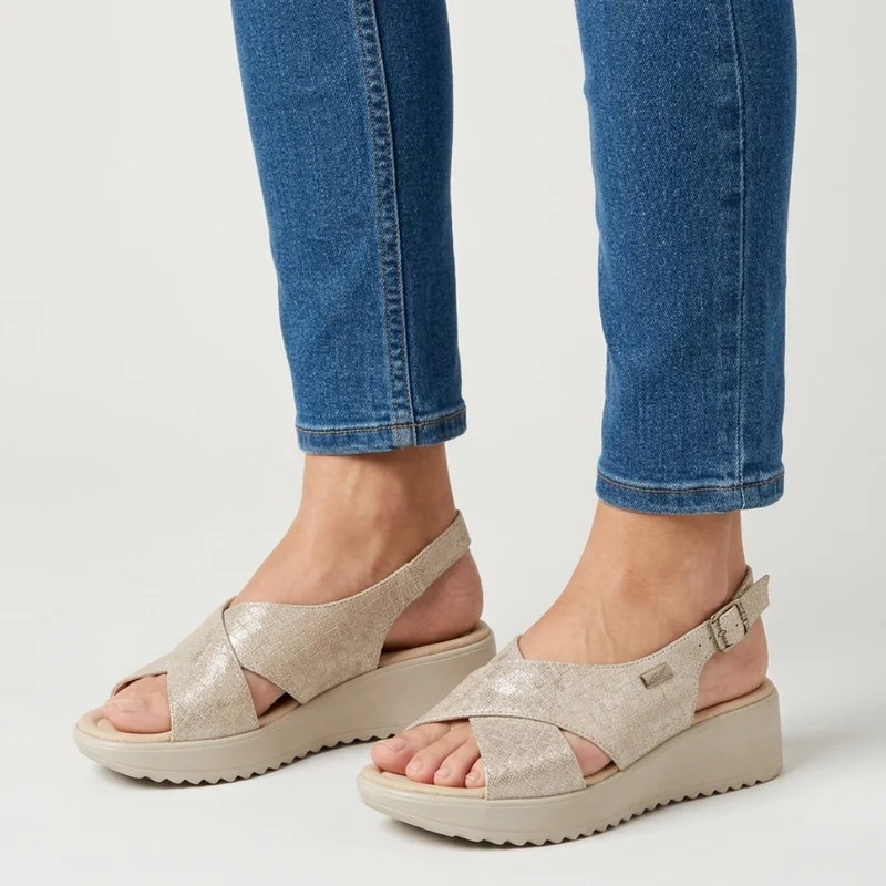 Käthe | Elegante Komfort-Sandalen mit verstellbarem Fersenriemen