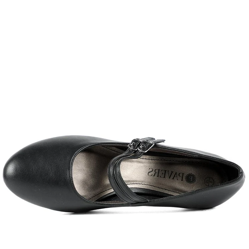 Heeled Mary Janes - AMITY39003 / 325 107 - Black