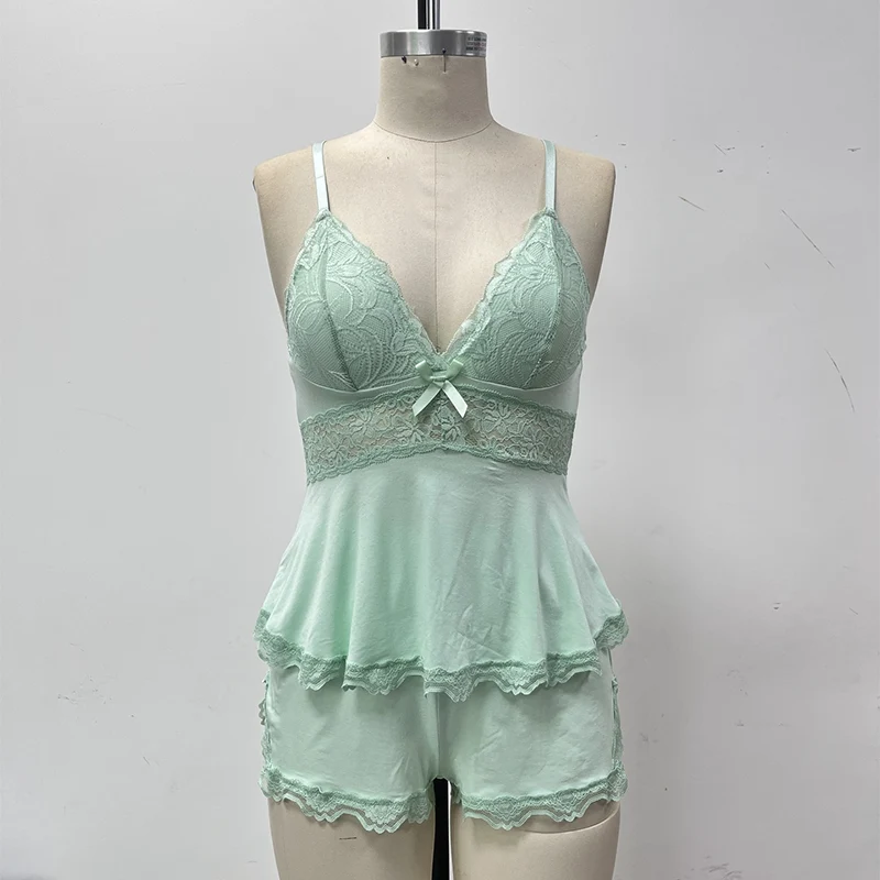 Alynna | Elegantes Dessous-Set mit Spitze und weichem Fall