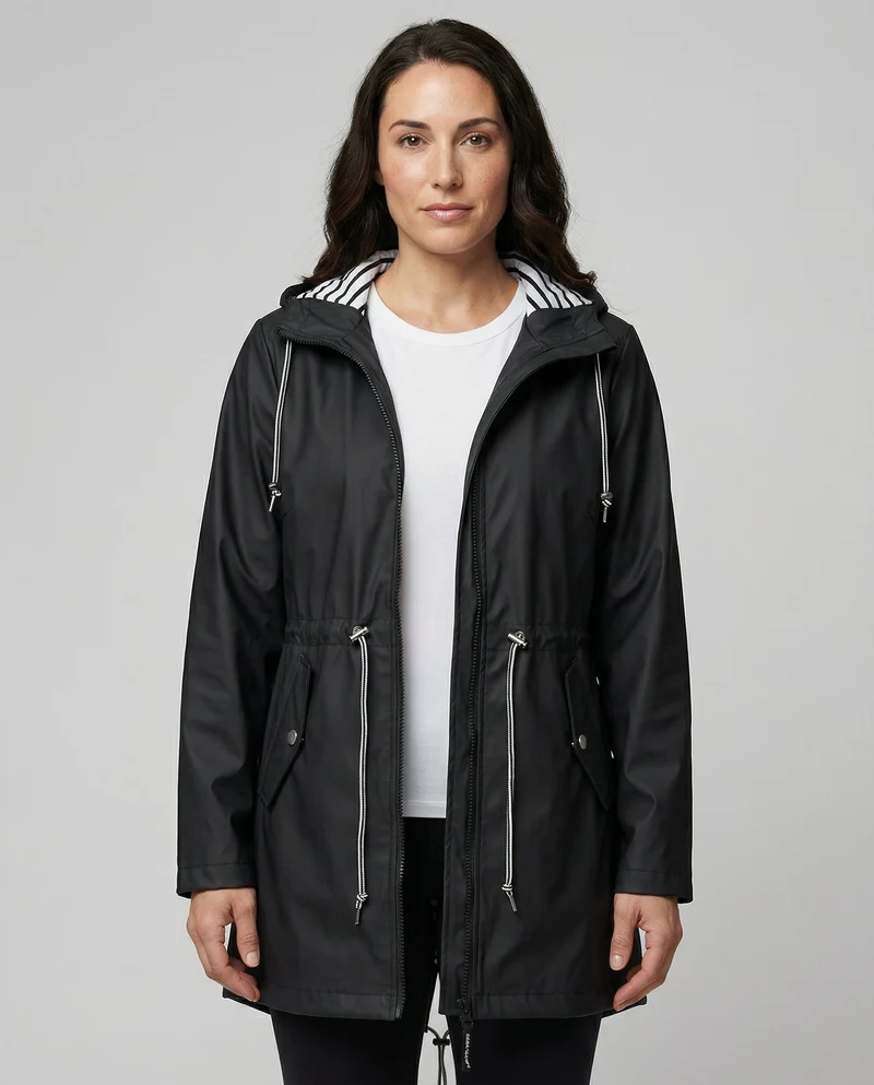 Regenmantel Damen Kapuze