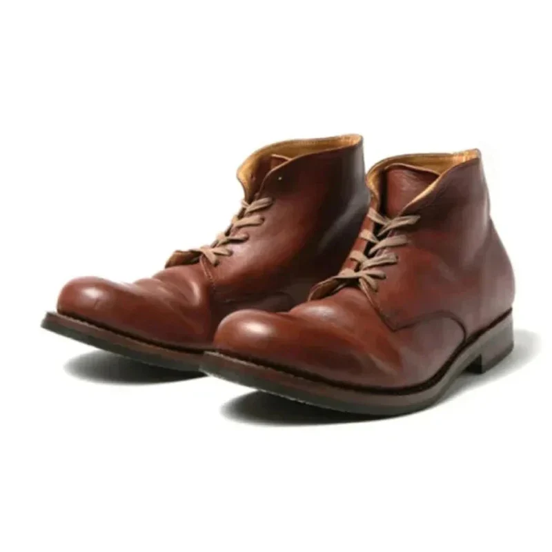Stiefeletten Herren in Lederoptik