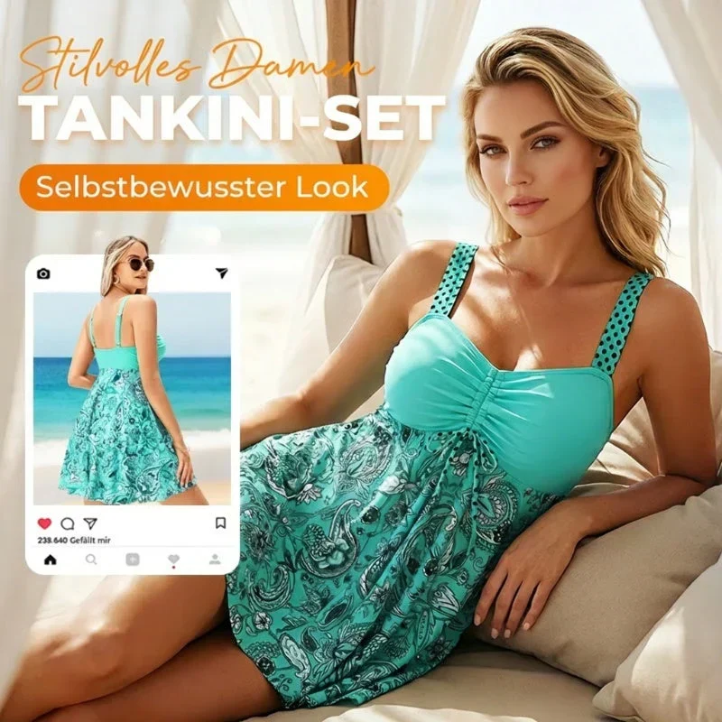 Sashina | Zweiteiliges Swimdress-Set mit separaten Badeshorts