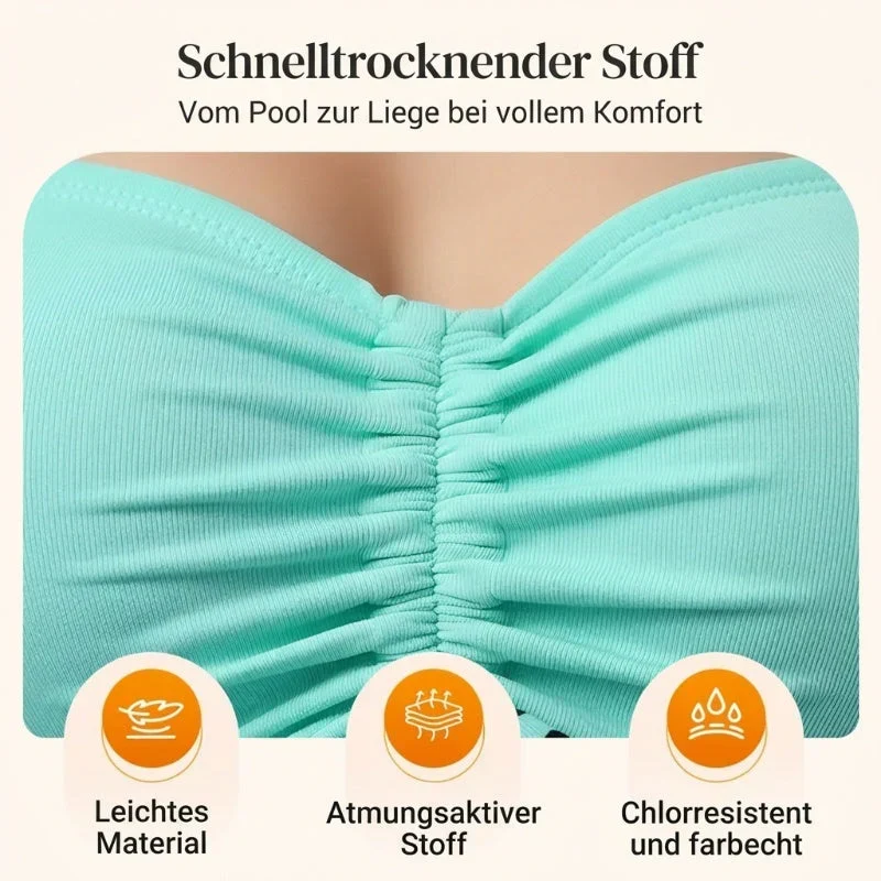 Sashina | Zweiteiliges Swimdress-Set mit separaten Badeshorts