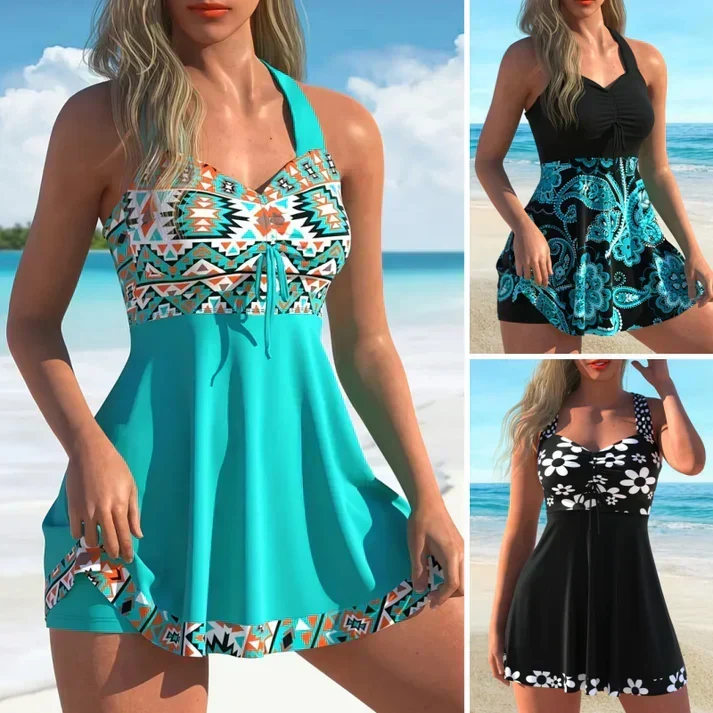 Sashina | Zweiteiliges Swimdress-Set mit separaten Badeshorts