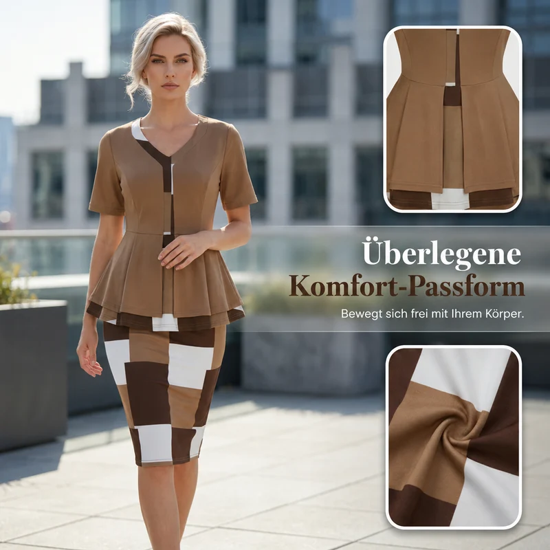 Karielle | Elegantes Zweiteiler-Set mit Bleistiftrock