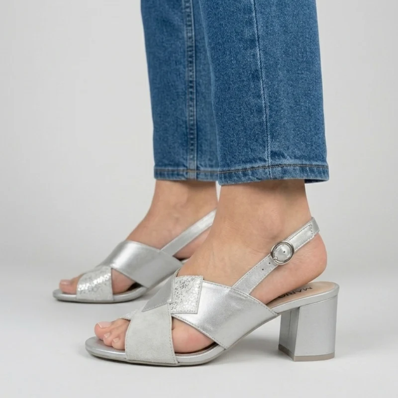 Catharina | Stilvolle Damen-Sandalen mit Slingback-Riemen