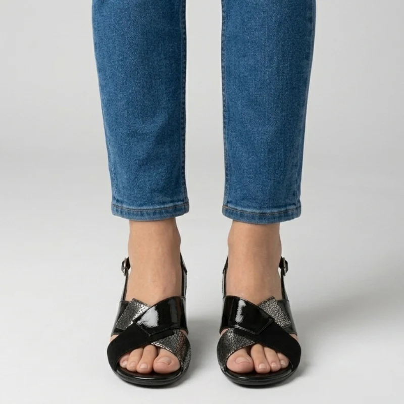 Catharina | Stilvolle Damen-Sandalen mit Slingback-Riemen