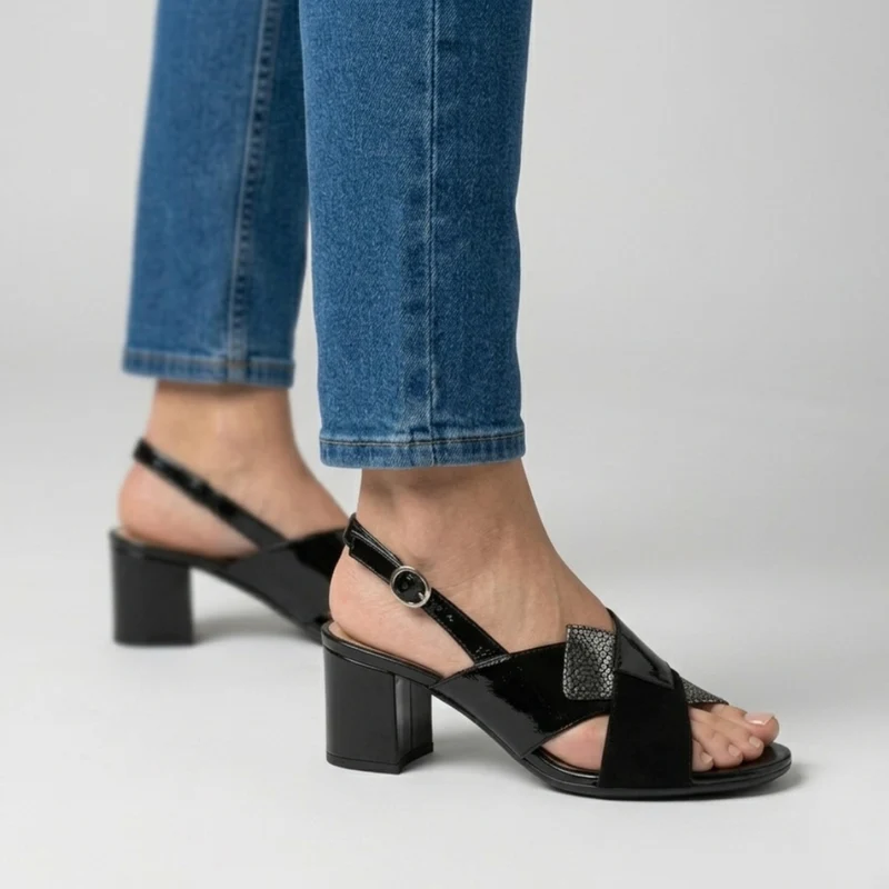 Catharina | Stilvolle Damen-Sandalen mit Slingback-Riemen