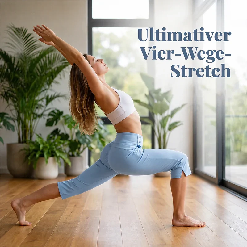 Christel | Figurformende Yoga-Hose mit Bauchkontrolle