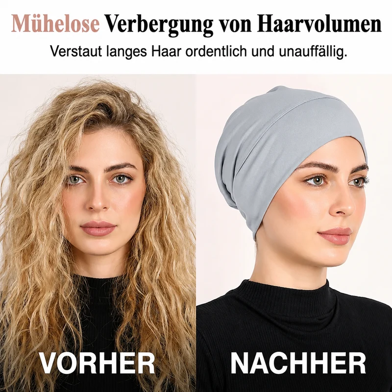 Ivalie | Weiche Damen-Turbanmütze mit elastischer Passform