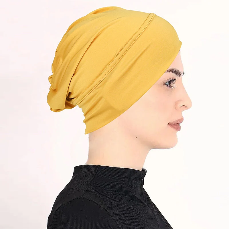 Ivalie | Weiche Damen-Turbanmütze mit elastischer Passform