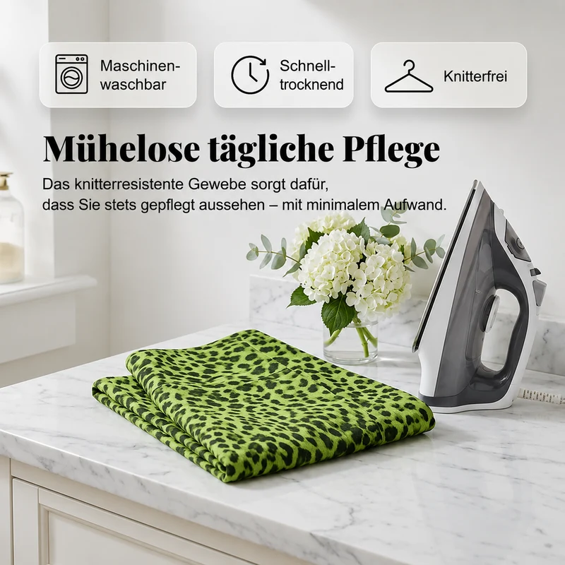 Elzzia | Lässiger Maxirock mit Leopardenmuster und femininem Fall