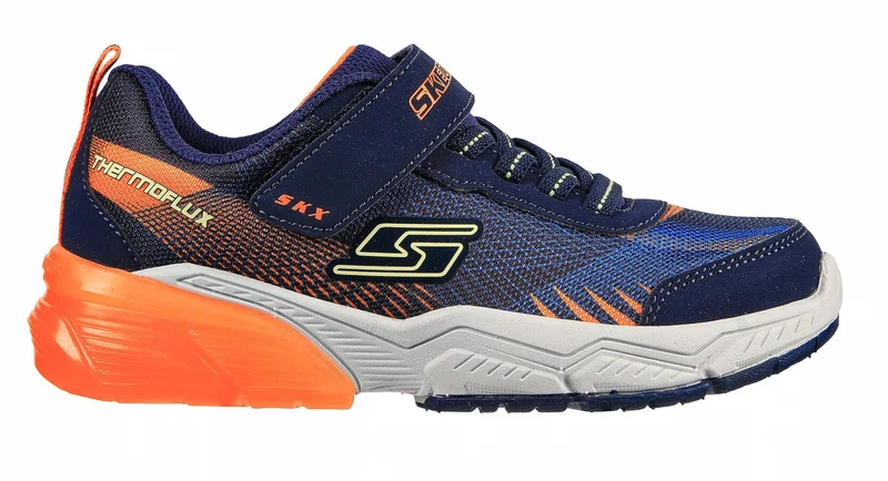 Sketchers Kinder Thermoflux 2.0 Trainer – Marineblau / Orange