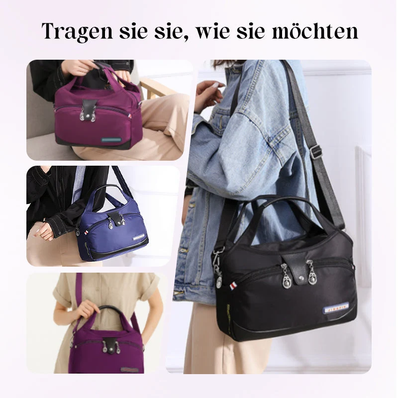 Oella | Diebstahlsichere Handtasche mit 10 Fächern