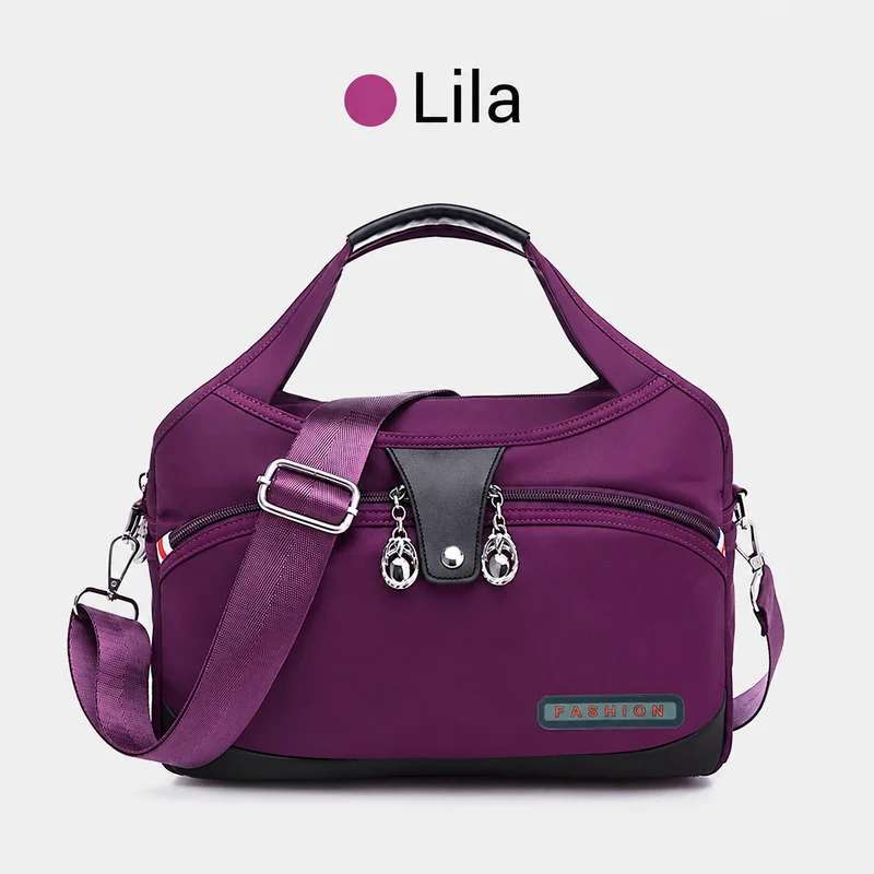 Oella | Diebstahlsichere Handtasche mit 10 Fächern