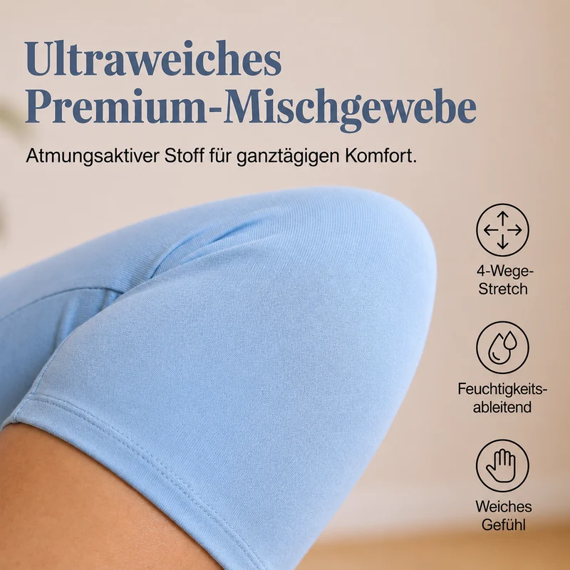 Bailessa | Figurformende Yoga-Hose mit hohem Bund