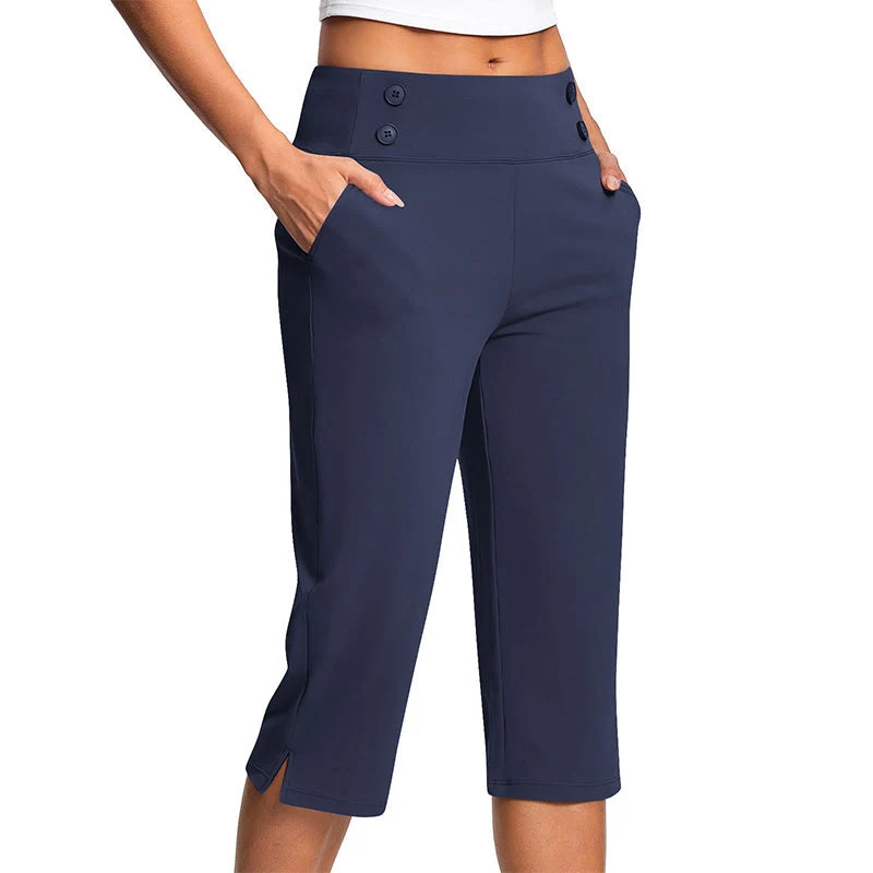 Bailessa | Figurformende Yoga-Hose mit hohem Bund