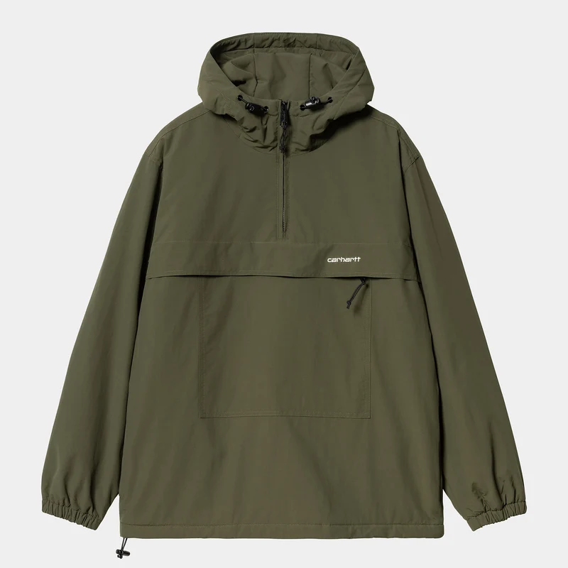 Carhartt WIP Herren-Windbreaker-Pullover-Winterjacke - Bürogrün