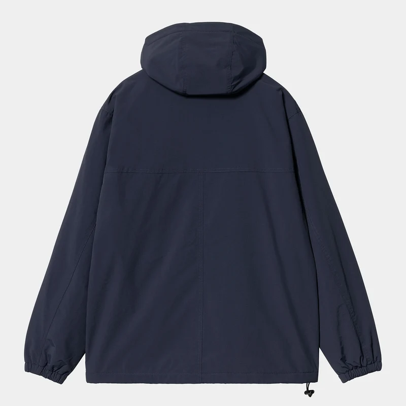 Carhartt WIP Herren-Windbreaker-Pullover-Winterjacke – Marineblau