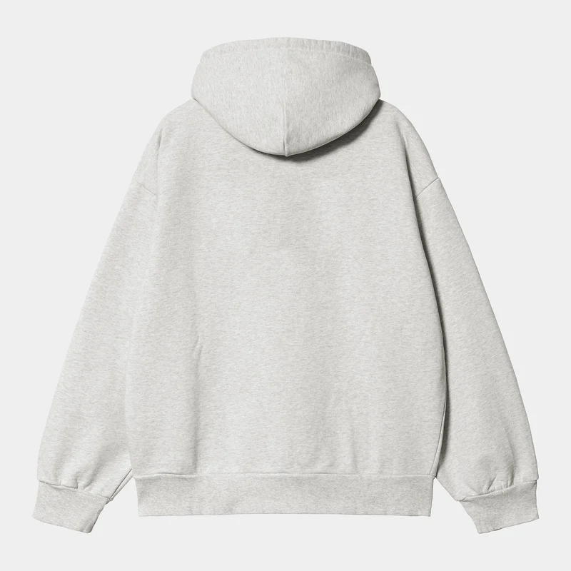 Carhartt WIP Herren Carhartt Hoodie - Aschgrau / Entenblau