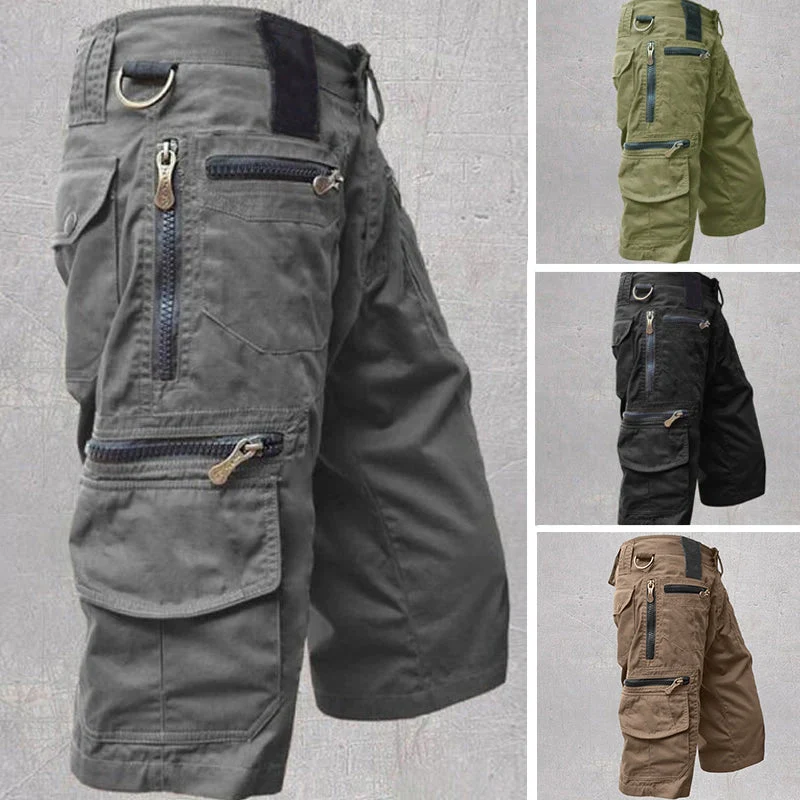 Arnaldo | Herren-Cargoshorts mit praktischen Reißverschlusstaschen