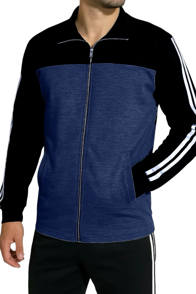 Abarico | Bequemer Herren-Zweiteiler mit Zip-Jacke und Hose