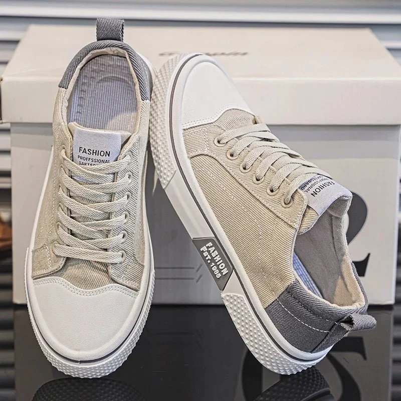 Sneaker Herren Retro Low Top mit Schnürung