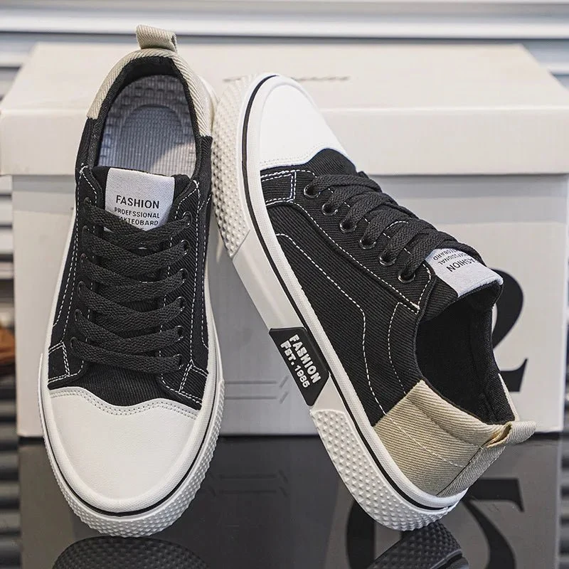 Sneaker Herren Retro Low Top mit Schnürung