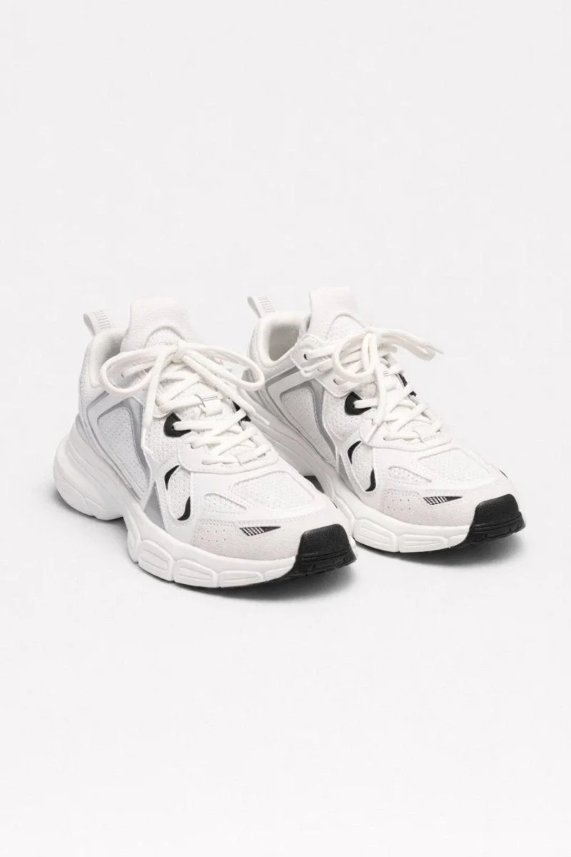 Sneaker Damen Weiß Chunky