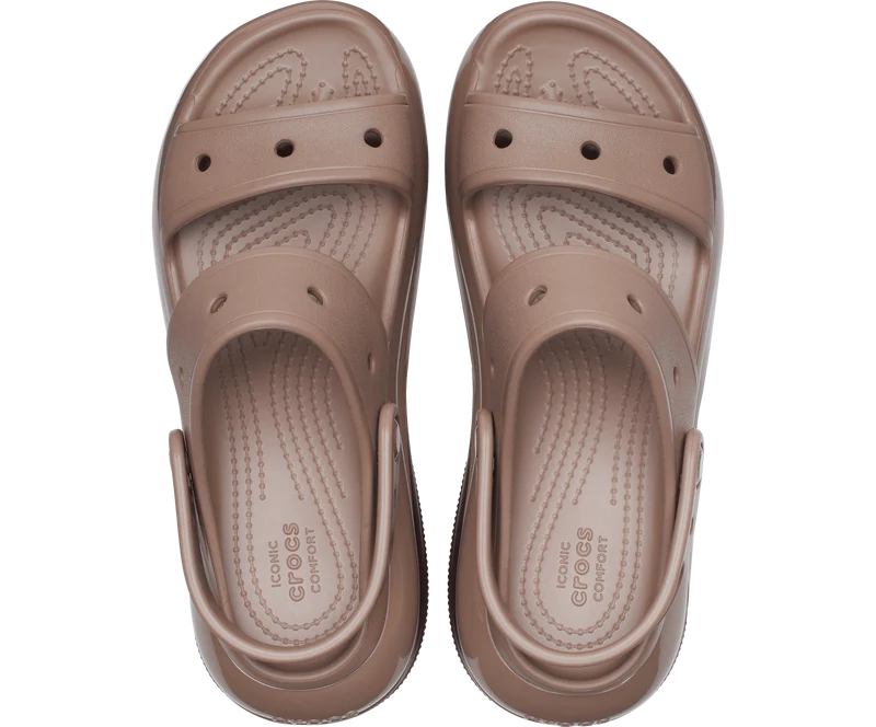CROCS Unisex Mega Crush Sandale – Latte