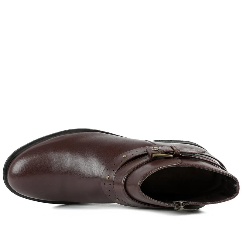 Van Dal Fiesta II Extra Wide Fit Ankle Boots - GUP42505 / 328 843 - Brown Leather