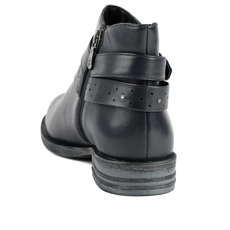 Van Dal Fiesta II Extra Wide Fit Ankle Boots - GUP42505 / 328 843 - Navy Leather