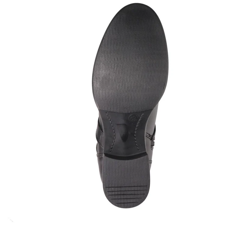 Wide-Calf-Fitting Long Boots - MAVER40001 / 326 624 - Black