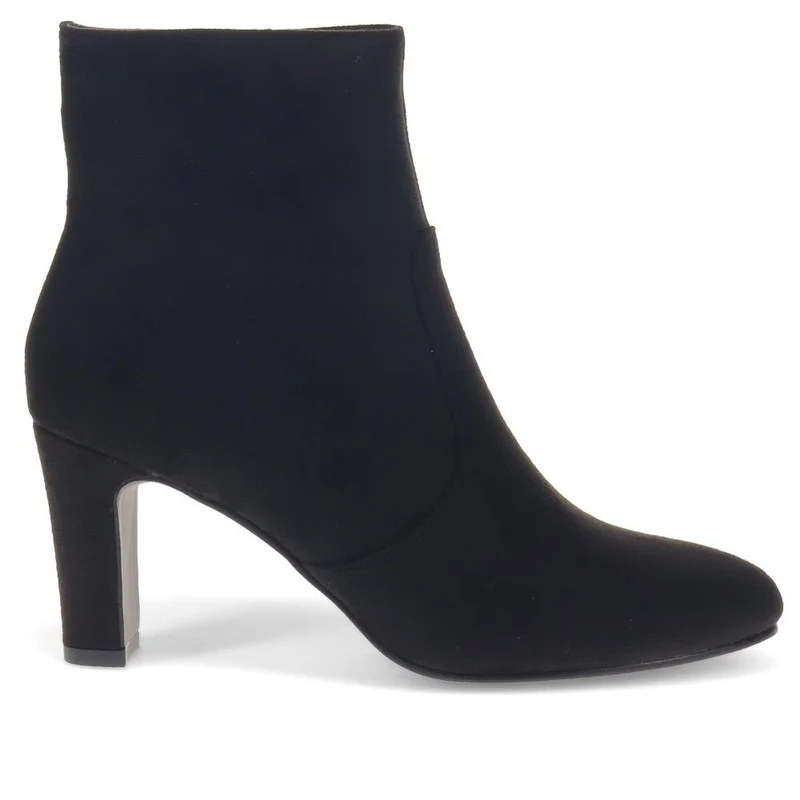 Block Heeled Ankle Boots - SANYI40027 / 325 986 - Black