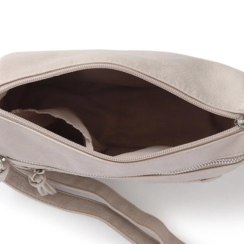 Zip-Close Cross-Body Bag - JEWN39015 / 325 476 - Slate