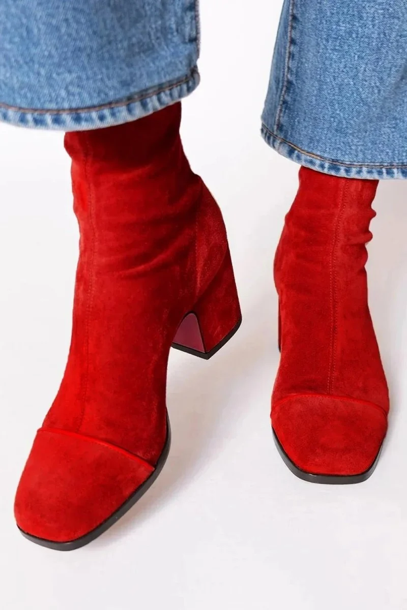 Stiefelette Damen Mit Blockabsatz