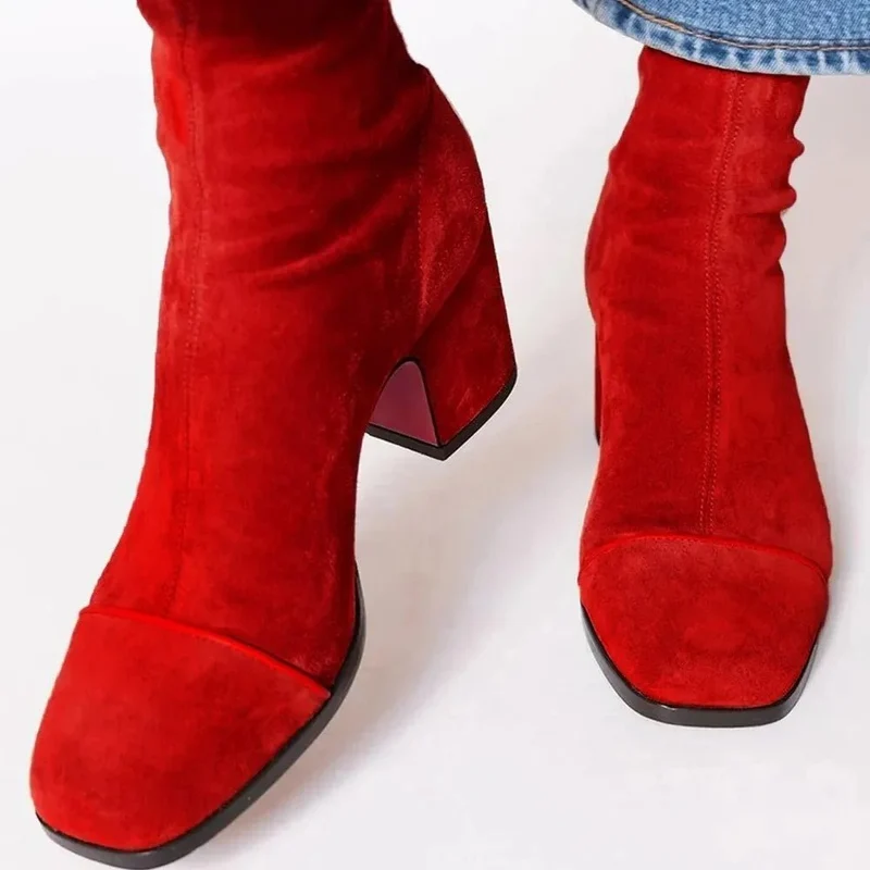 Stiefelette Damen Mit Blockabsatz
