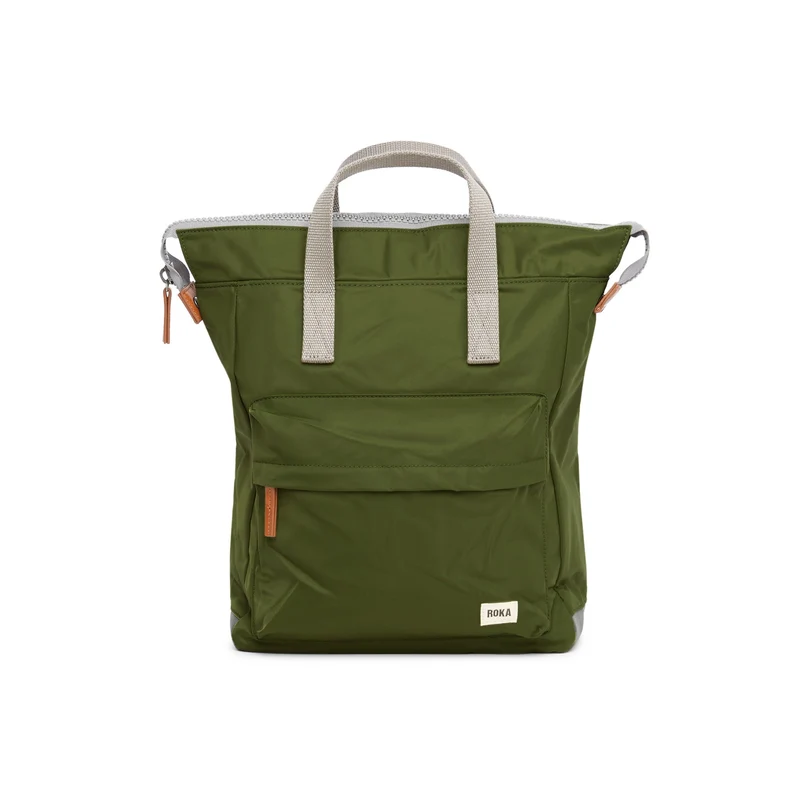 ROKA Bantry B Avocado Medium Tasche aus recyceltem Nylon