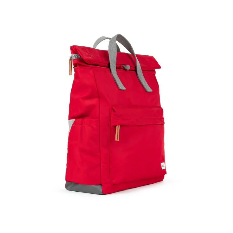 ROKA Canfield Große Tasche aus recyceltem Nylon, Größe B Cranberry