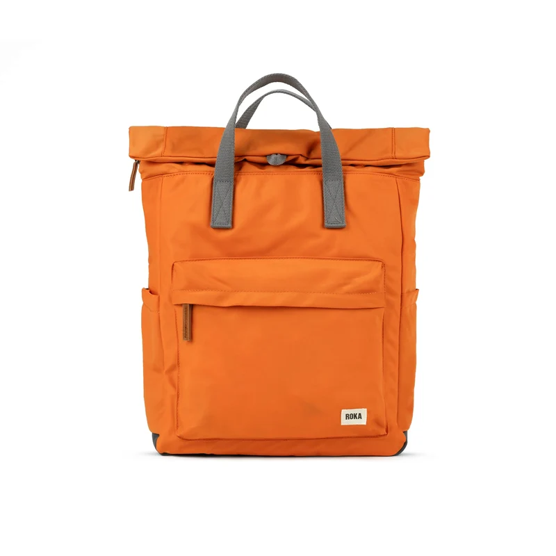 ROKA Canfield Große Tasche aus recyceltem Nylon, Farbe: B, Farbe: Burnt Orange