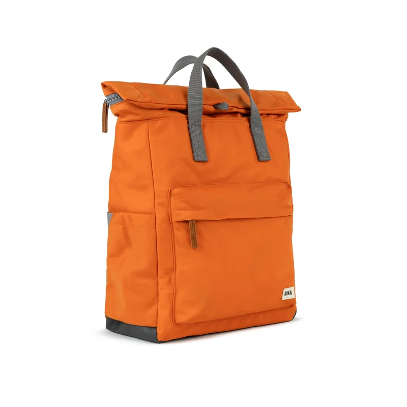 ROKA Canfield Große Tasche aus recyceltem Nylon, Farbe: B, Farbe: Burnt Orange
