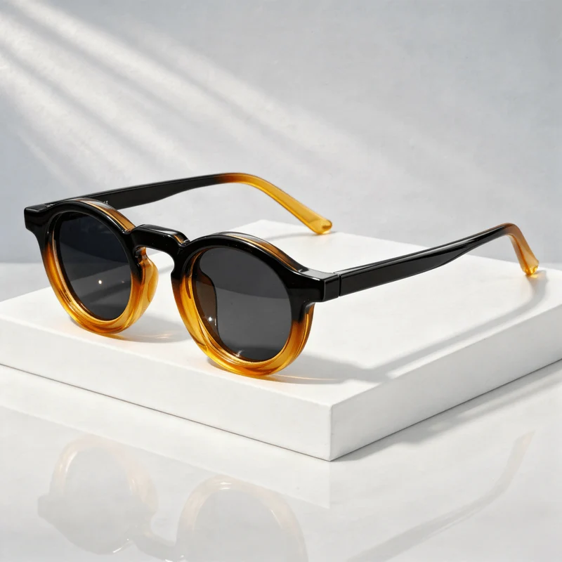 Sonnenbrille rund UV400 Retro Look