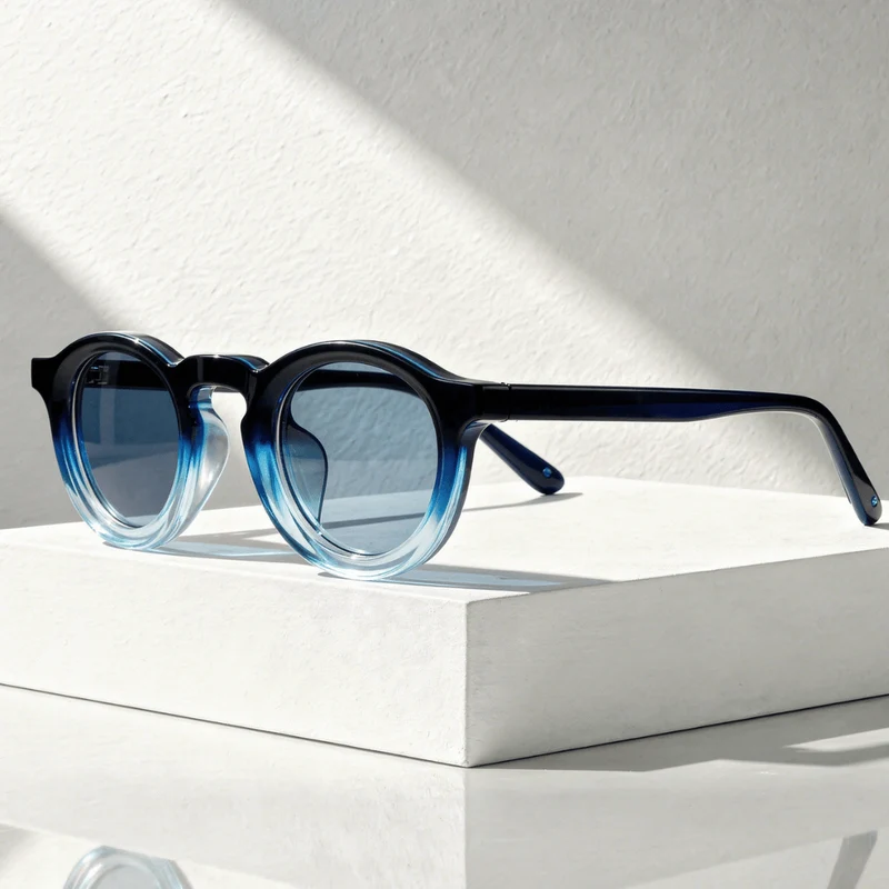Sonnenbrille rund UV400 Retro Look