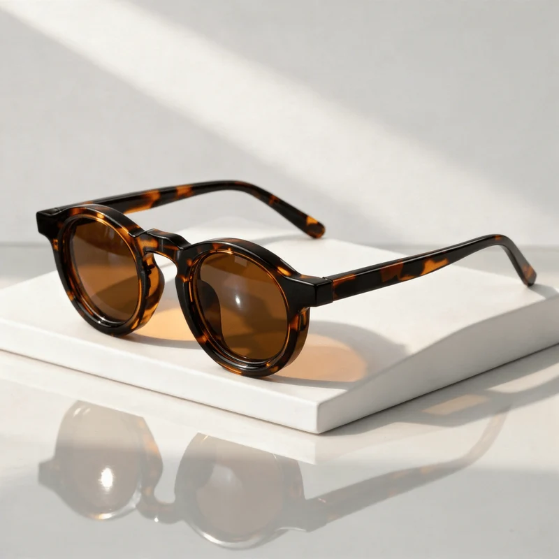 Sonnenbrille rund UV400 Retro Look