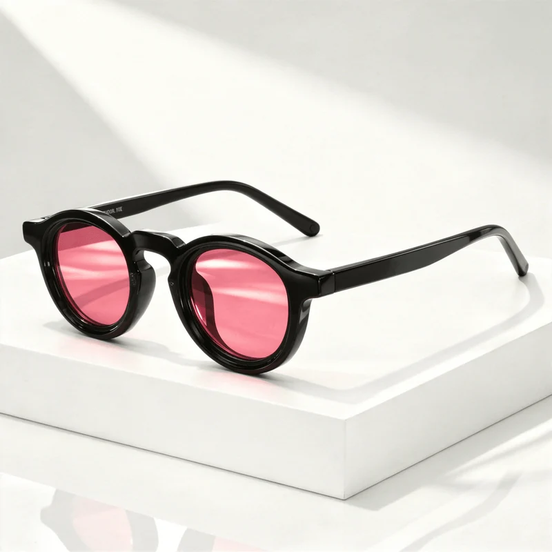 Sonnenbrille rund UV400 Retro Look