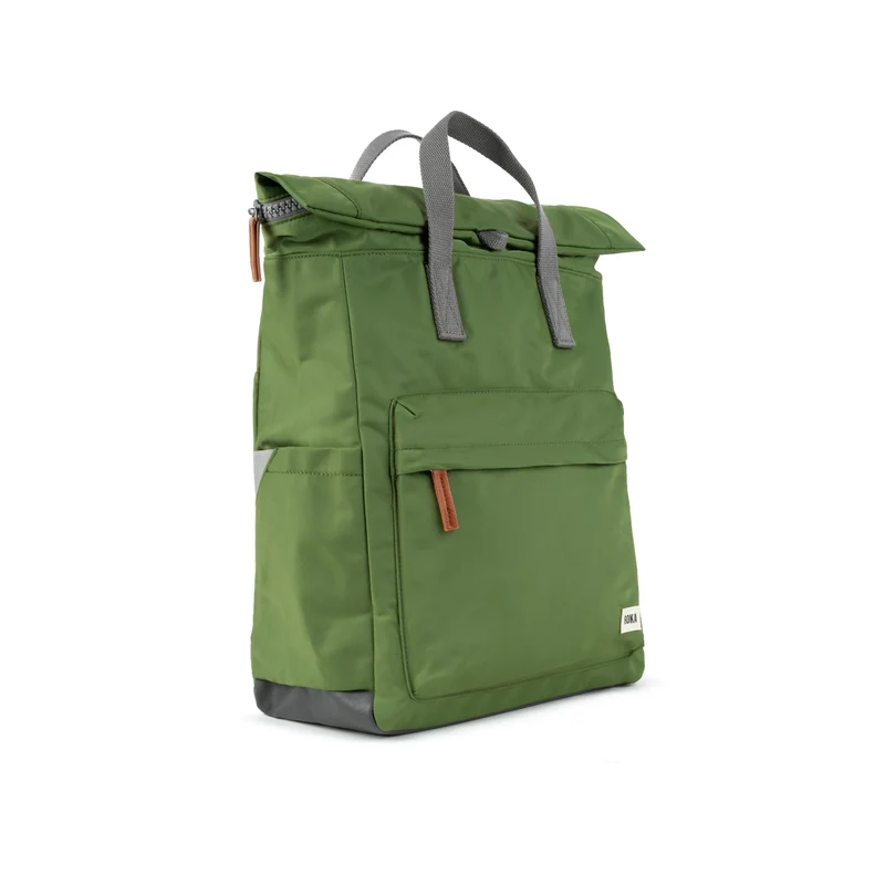 ROKA Canfield B Avocado Große Tasche aus recyceltem Nylon