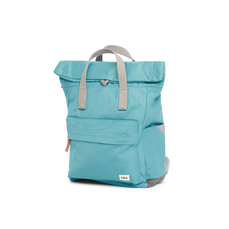 ROKA Canfield B Petrol Kleine Tasche aus recyceltem Nylon