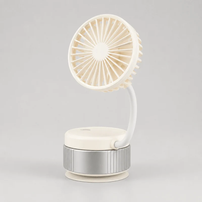 USB Ventilator tragbar mit flexiblem Standfuß