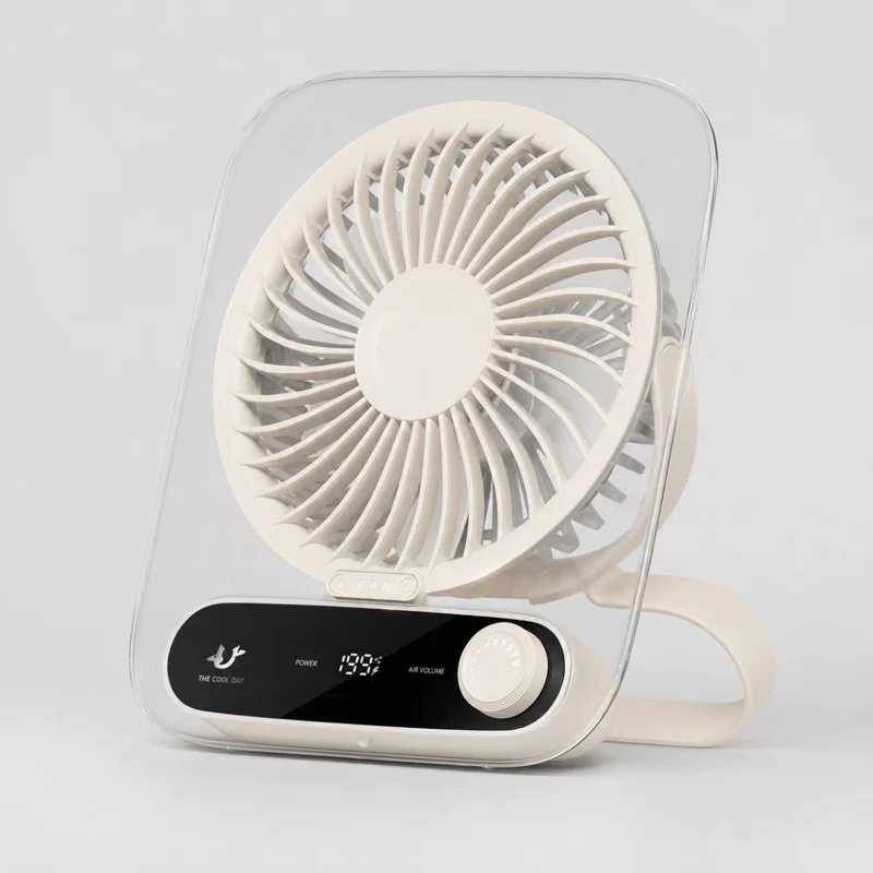 USB Ventilator mit Akku und Nachtlicht