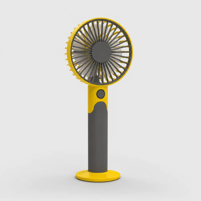 Handventilator tragbar USB mit Standfuß